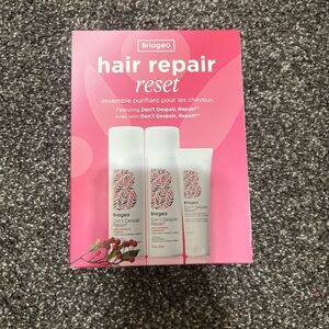 Briogeo Hair Repair Reset Kit - Pink and White